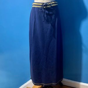 Vintage Willi Smith casual maxi skirt